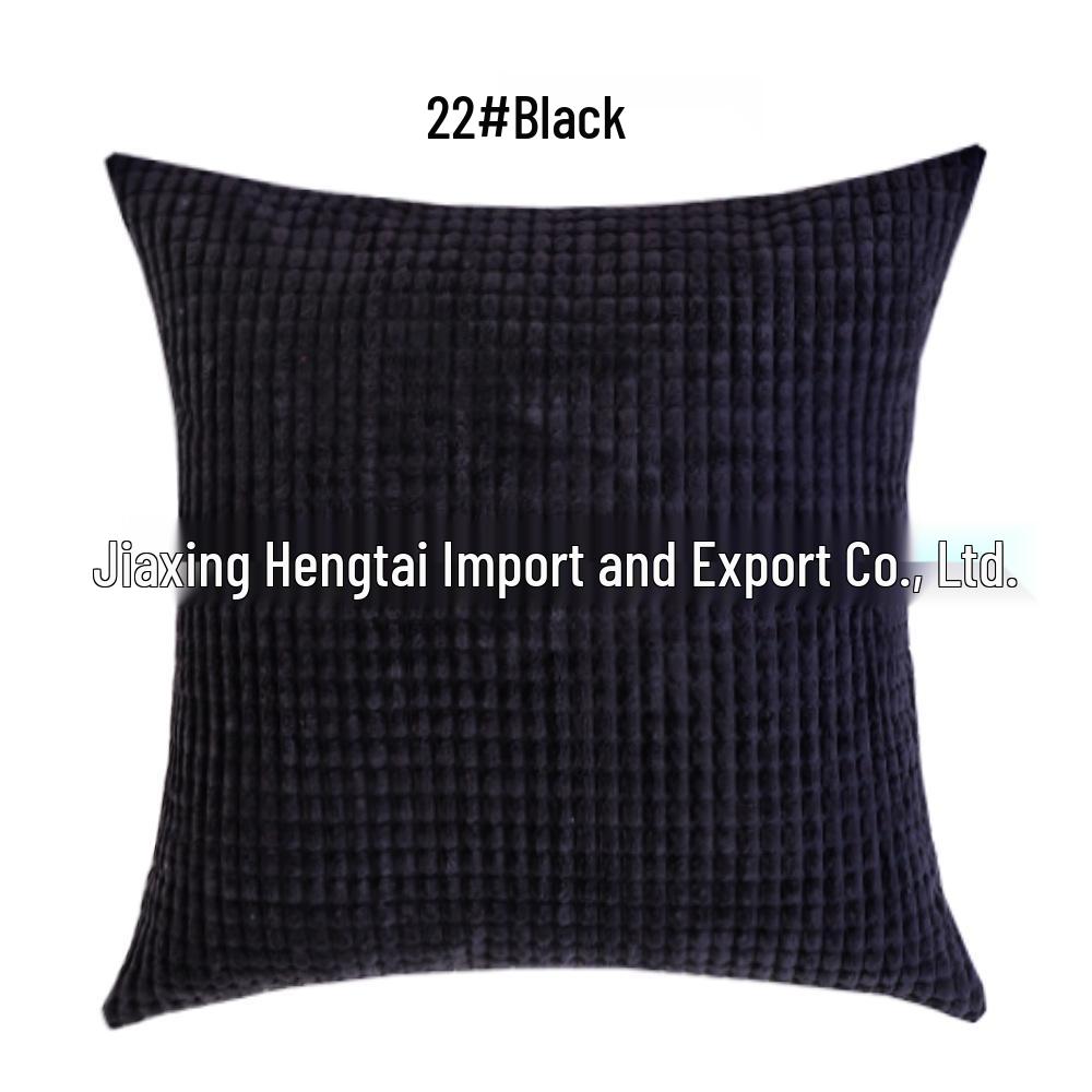 Corduroy Plush Velvet Sofa Throw Pillow Cover Cushion Cover