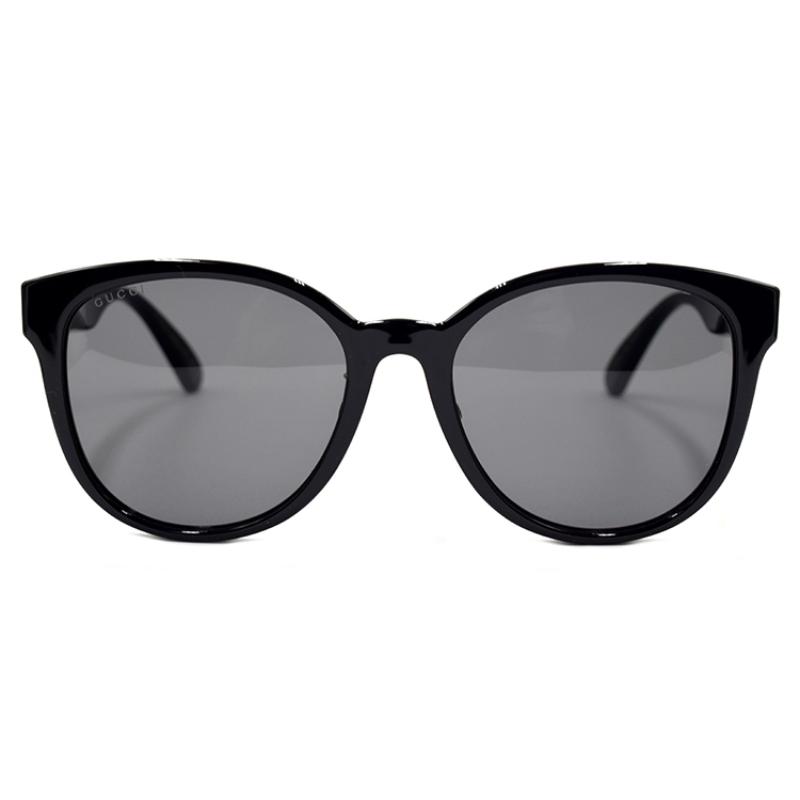 GUCCI Plate Frame Butterfly Sunglasses Women's