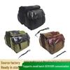 Multifunktionale Canvas-Hinterradtasche für Fahrräder, Motorräder und Elektroroller