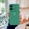 Per Custodia Redmi 15C Moda Cuore Silicone Liquido Protezione Fotocamera Cover Posteriore Per Xiaomi Redmi 15 C 4G 5G Funda Custodie Morbide per Telefono