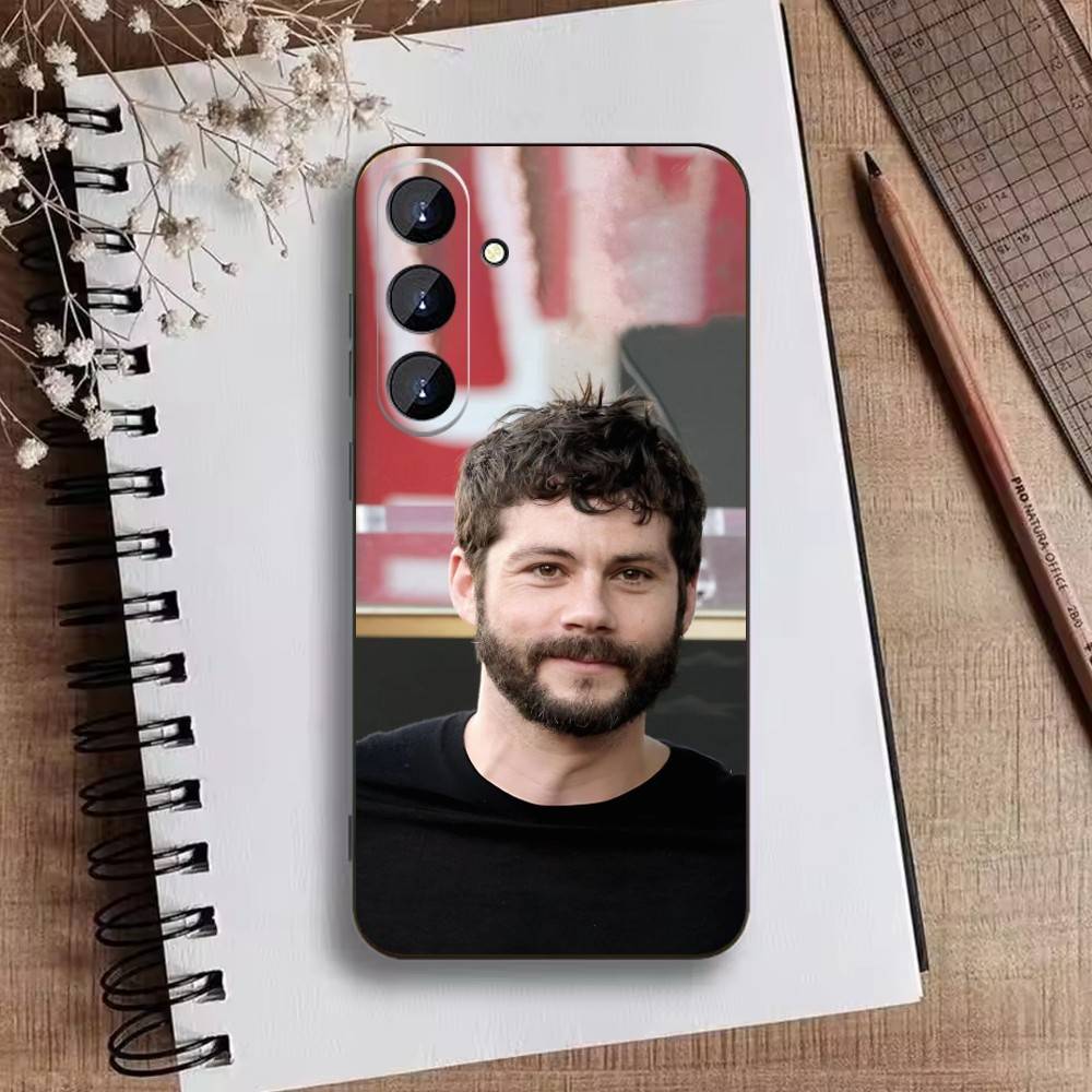 

Dylan OBrien Phone Case For Samsung Galaxy A73,21,22,32,71,53,52,51,80,5G Soft Black Cover Samsung a40