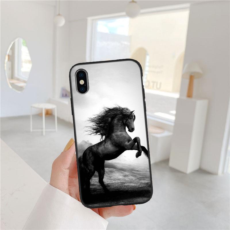 FM22 Fine Horse Phone Case for Samsung Galaxy A11 A12 A13 A15 A52S A53 A55 A56 A70 A71 A72 A73 F06 F16 F56 S10 Plus S10e