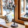 Retro Cast Iron Bird Tissue Holder for Home & Kitchen