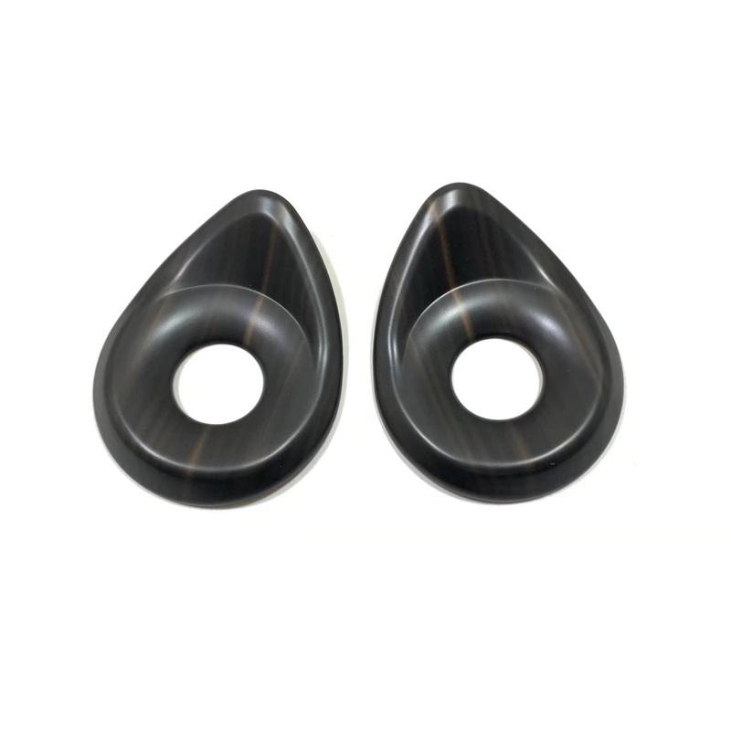 Car Interior Door Window A-Pillar Audio Speaker Ring Cover ABS Plastic Decoration Accessories For Toyota Sienna