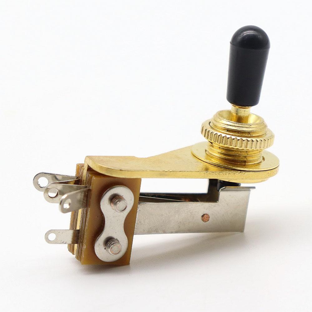 1Pcs L Type 3 Way Guitar Switch Plastic Tip Guitar Pickup Selector Toggle Switch For Electric Guitar