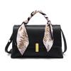 Foreign Style Hand Carrying Silk Scarf Small Square Bag Easy To Match The Texture of One Shoulder Underarm Bag Crossbody Retro Women's Bag