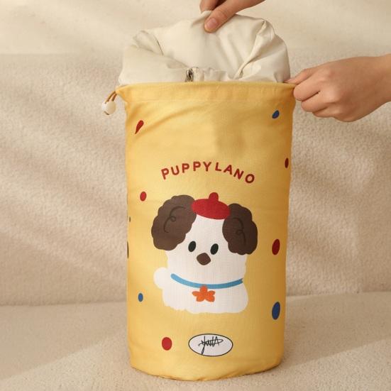 Drawstring Storage Sack Compression Storage Bag Foldable Travel Packing Bag for Down Jacket Thick Clothes Camping Home