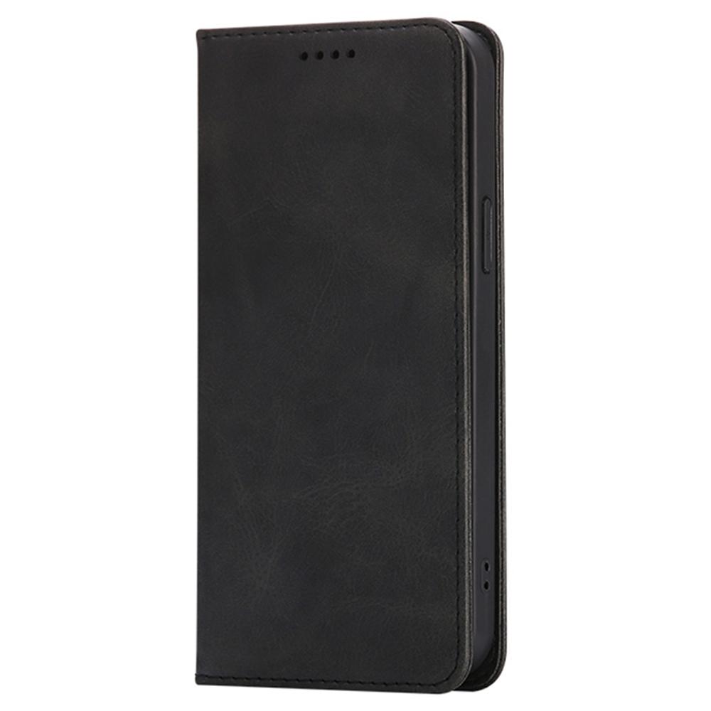 For Google Pixel 8 Case Wallet Calf Texture Leather Phone Cover with Hidden Magnetic Closure