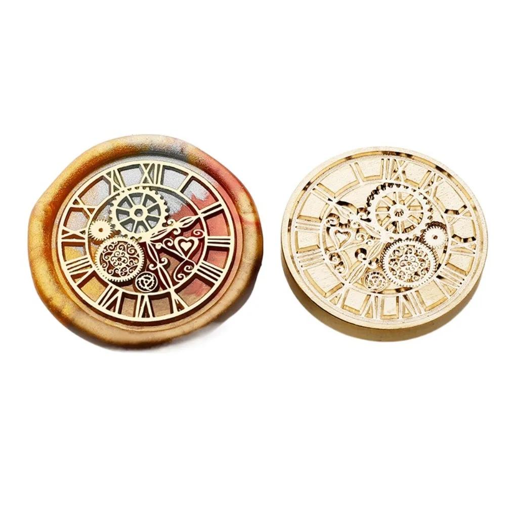 Butterfly Icon Wax Seal Stamp Replace Head Antique Metal Star Sky Pattern Sealing Wax Seals Head Retro Flowers