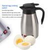 12V Electric Car Kettle Portable Stainless Steel 1300ML Large Capacity Electric Car Water Boiler for Outdoor Travel