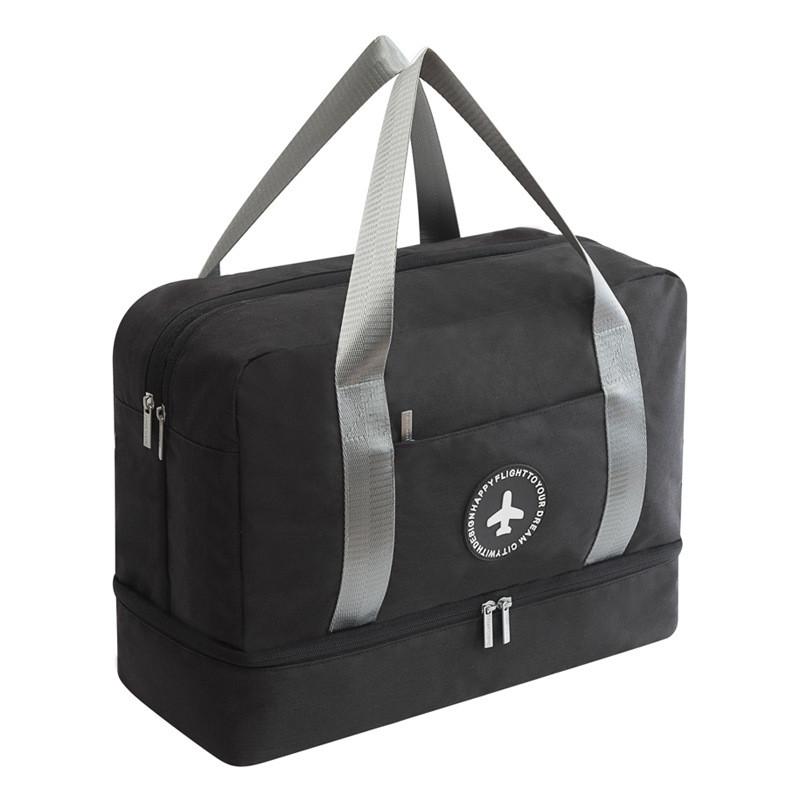 Multipurpose Travel Bag In Oxford Material For Shoes And Dirty Clothes Storage