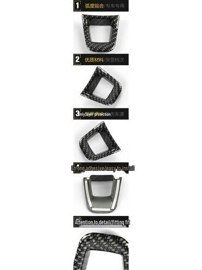 Lamando Volant a Palubní deska Elektroplátované Flitrové Samolepky