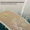 1pcs Large Honeycomb Cat Litter Mat Dual-Layer Waterproof  Easy To Clean Scatter Control Rug for Kitty Litter Box Urine-Proof & Effortless Maintenance