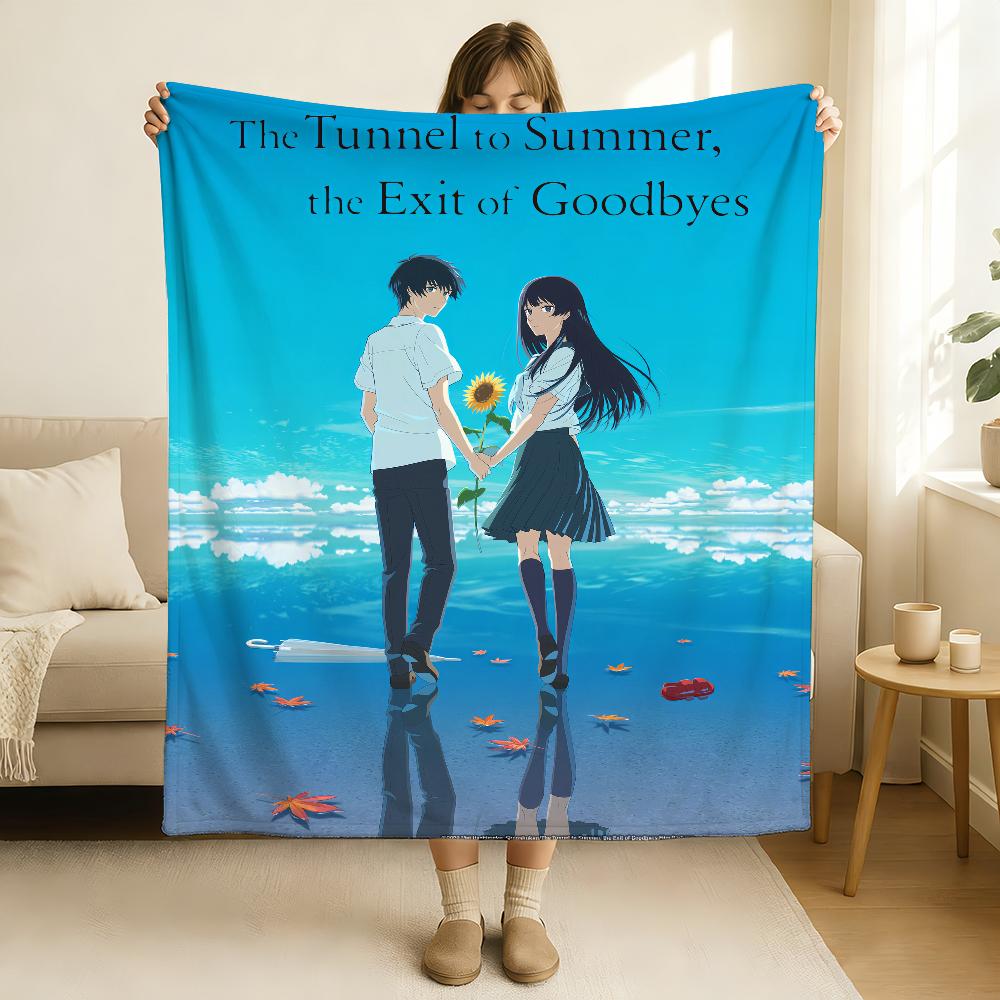 The Tunnel to Summer, the Exit of Goodbyes Blanket Soft and Skin Friendly For Couch Bed Napping Bedspread All Seasons Comforter