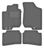 Tapis de voiture en velours graphite pour: Hyundai i30 I hatchback, break, CW (2007-2012)