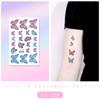 Ruikalong Cartoon Mermaid & Butterfly Glitter Tattoo Stickers for Children