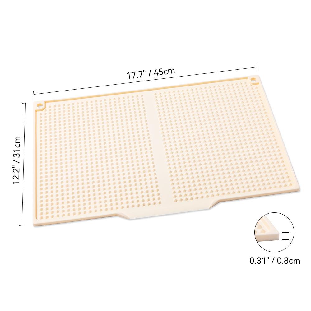 Silikonowa Mata Odporna na Ciepło Antypoślizgowa na Blat Kuchenny