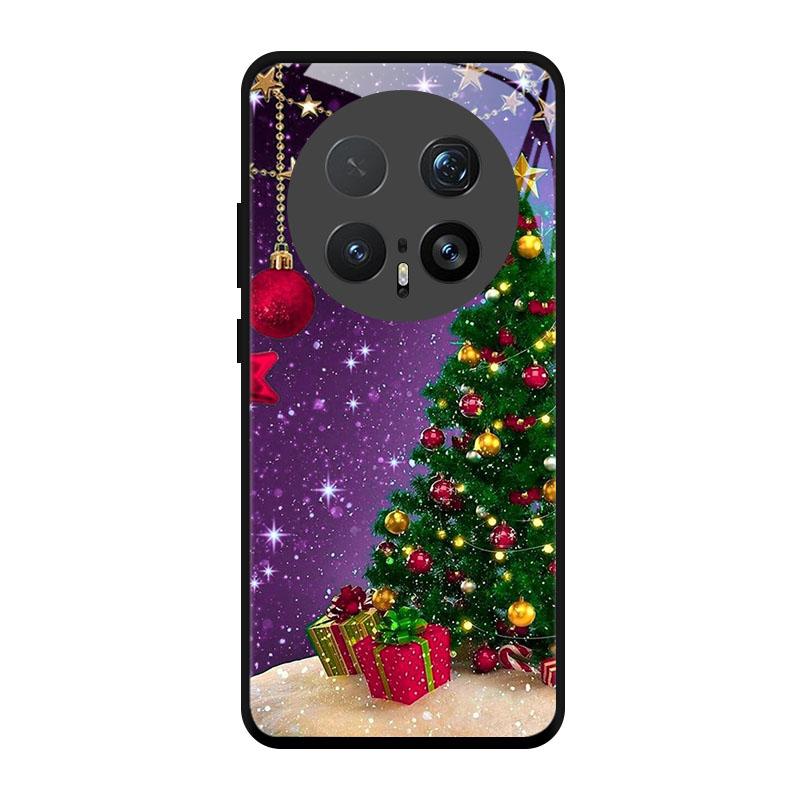 Christmas Painted Cover For Honor Magic 7 8 X60 X50 Pro Magic8 X50i X50GT 90 Lite Case Tempered Glass Protection Funda Shell