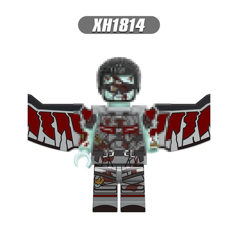 Super British Zombie Series Building Blocks: Captain Doctor Falcon Figure X0325