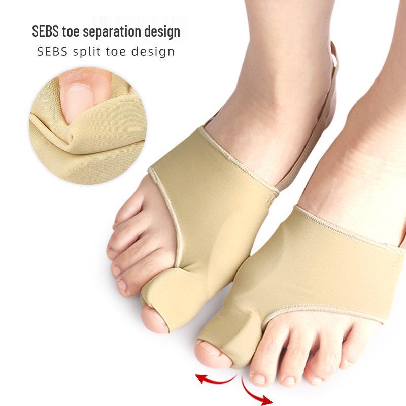 SEBS High Elastic Nylon Bunion Corrector & Toe Separator for Day and Night Use.