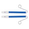 2Pcs Slide Whistle ABS Metal Safe and Simple To Play Lovely Color Children Musical Instrument Blue
