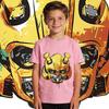 Transformers Bumblebee Trendy Mecha Print  Kids T Shirt Boys Girls Casual Soft Breathable Top