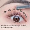 1 Box 10D 60Pcs  Scarecrow False Eyelash Extension Set  3D DIY False Eyelashe Fake Lashes