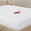 Lux Décor Capa de Colchão com Zíper - 35 cm de Profundidade, Protetor de Colchão Impermeável - Respirável, Silencioso e Macio