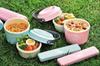 Tatsumiya HAKOYA Bucket Lunch, Pink, 600ml, "TAKE-ME" (Product Code 30126)
