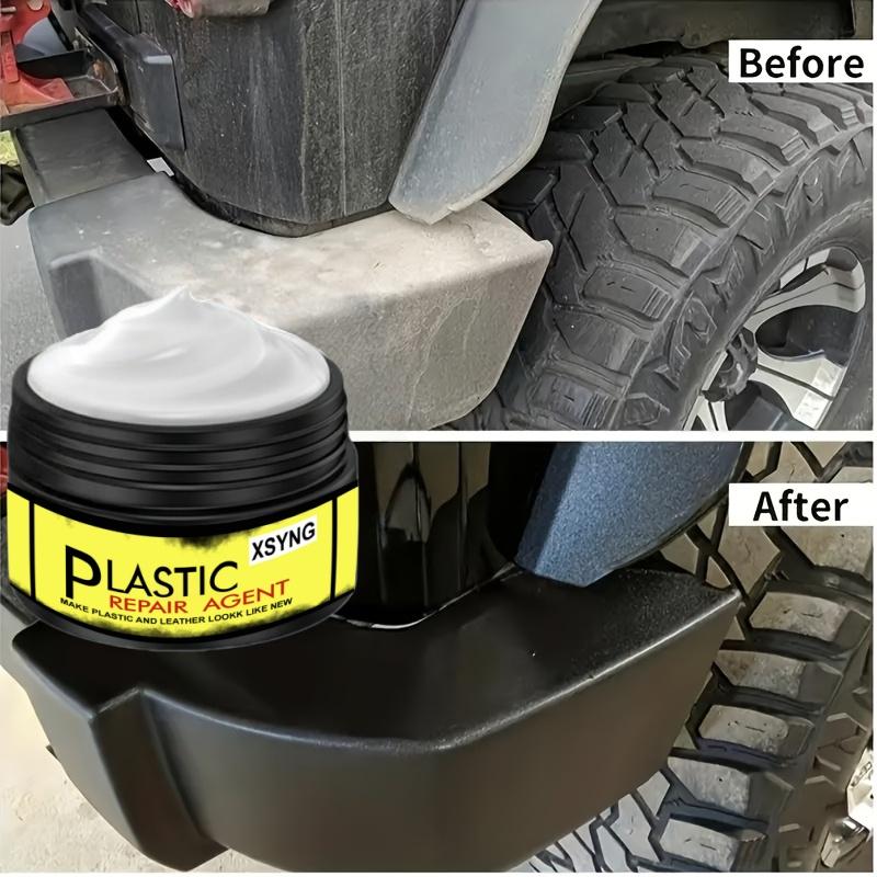 Car Interior Wax, Leather Care Cream, Dashboard, Seat Refurbishing Agent, Reinforced Plastic and Leather Repair Agent