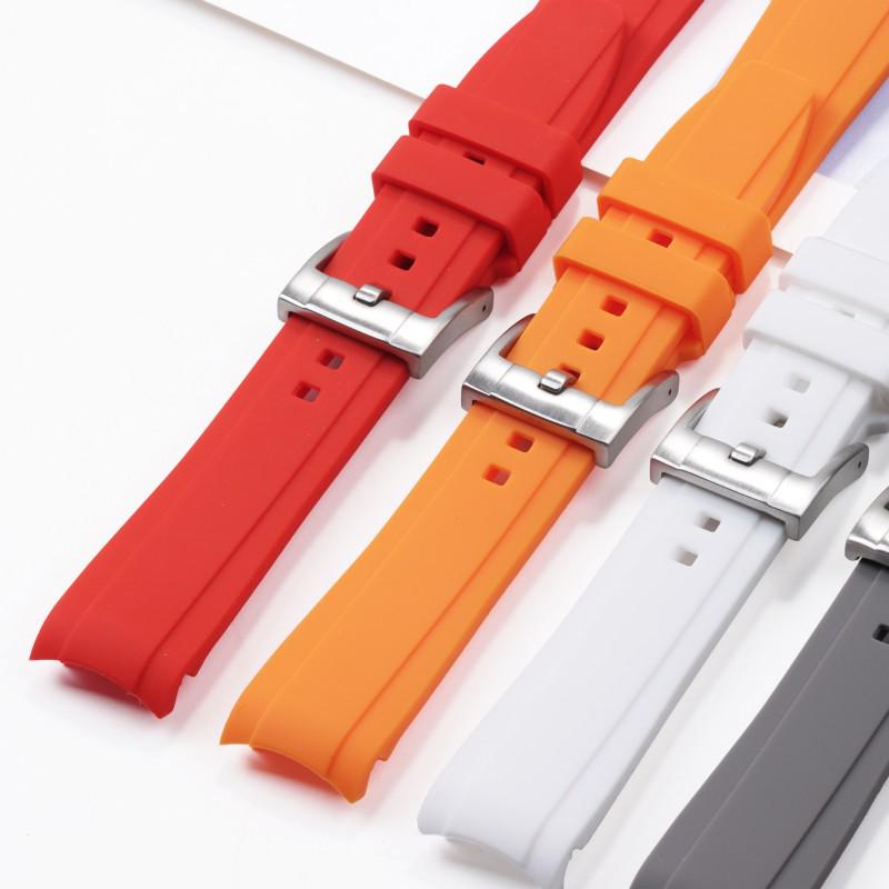 Pasek silikonowy Citizen Universal z zakrzywionymi końcówkami (19-24 mm)