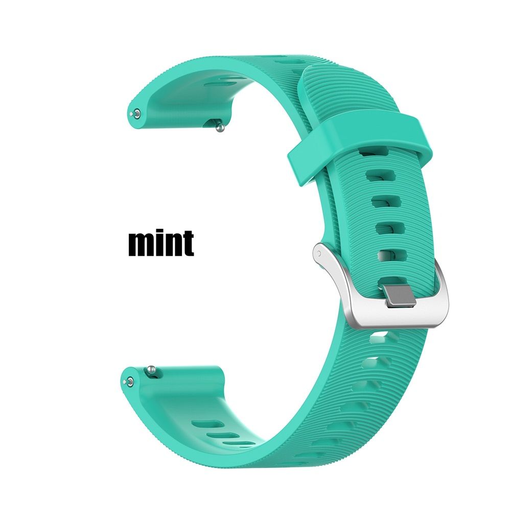 Wristbands 20mm Strap for Vivoactive 3 Silicone Watch Band for Garmin Forerunner 645 245 245M