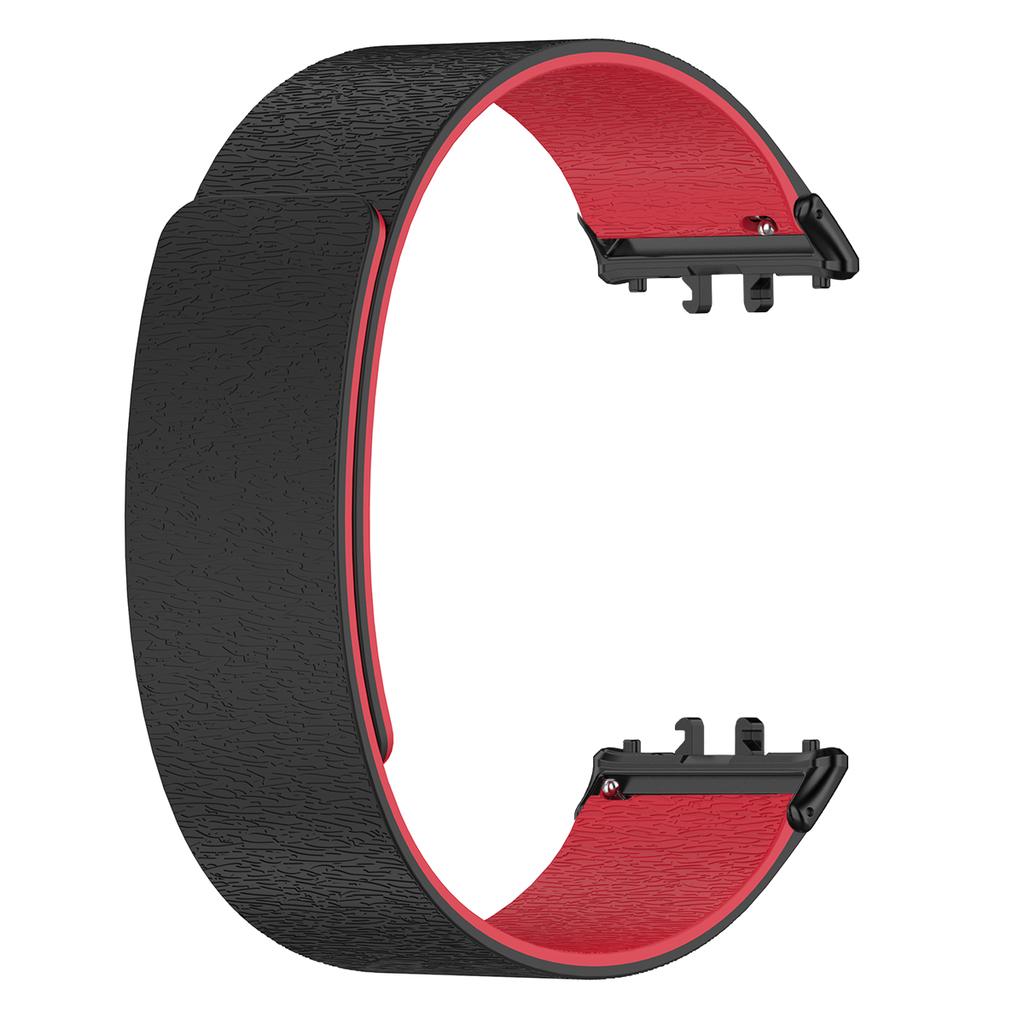 Magnetic Silicone Band For Samsung Galaxy Watch Fit 3 Two Tone Sport Strap For Galaxy Watch Fit 3 Smartwatch Elastic Bracelet