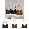 Minimalist And Modern Pu Tote Bag For Women In Brown With Generous Space Perfect For Use Daily