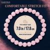 Natural Gemstone Stretch Elastic Bracelet