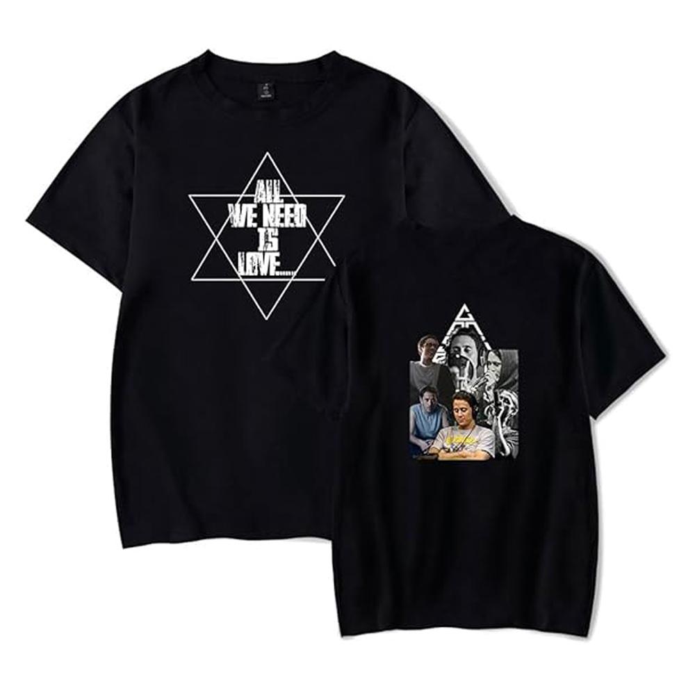 Camiseta de Algodón Canserbero Moda Verano Unisex Camisetas Casual Hip Hop Mangas Cortas Ropa Urbana Para Hombres Mujeres
