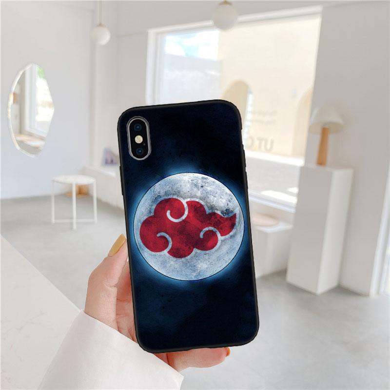 PP46 Naruto Akatsuki Soft Shell Phone Case for Samsung Galaxy S20 S21 S22 Ultra FE + Plus A21S A22 A24 A25 A26 A30 A30S A31