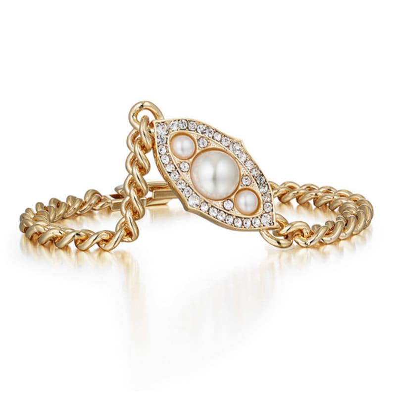 

TANI by MINETANI KATE pearl chain bracelet L_18cm