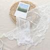 Lace Trim Triangle Short Skirt Soft Lace Butt Curtain Skirt New Waist Scarf  For Women