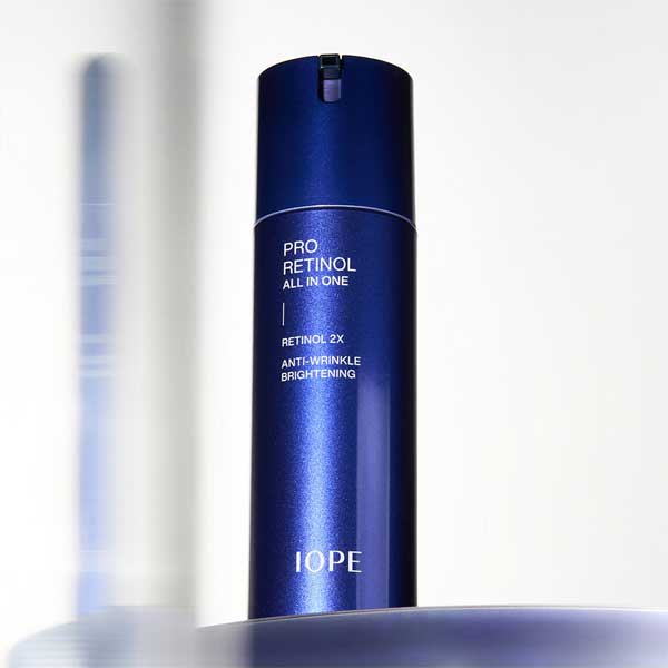 IOPE Men Pro Retinol All-in-One Anti-Aging Skincare Set 120ml (Free Perfect All-in-One Cleanser 50g) + All Day Perfect All-in-One 30g