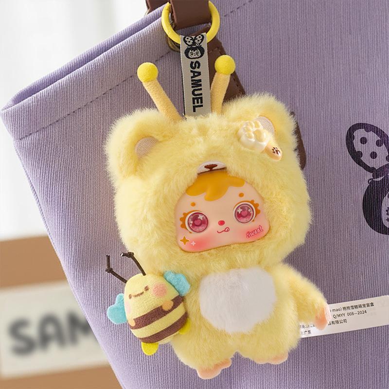 Samuel Hug Hug Eis Niedliche Haustier-Serie Blind Box Niedliche Puppe Mit Einem Mini Magnetischen Souvenir Rucksack Anhänger Mystery Box Lustiges Geschenk