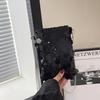 Borsa a tracolla per telefono con paillettes Mini borsa a tracolla scintillante con tracolla a catena Borsa a tracolla Piccola custodia per telefono per donne ragazze Festa Appuntamento Uso quotidiano