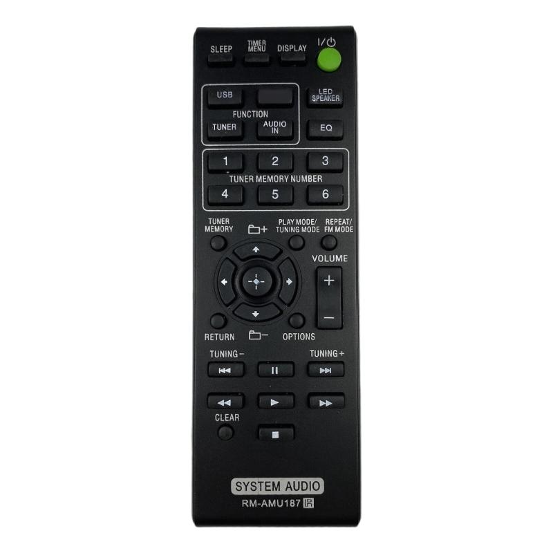 High Sensitivity Remote Control RM-AMU187 Remote Controller Replacement For Individual Sound System 1