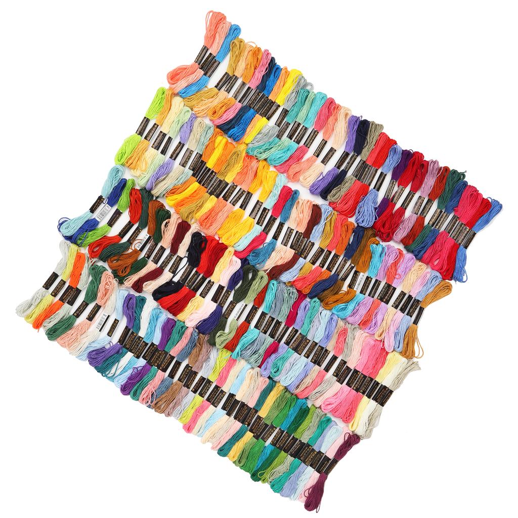 150Pcs Sewing Thread Colorful Polyester Material Household Hand Made Needlework Supplies