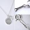 [Pre-owned] TIFFANY 925 LOVE Loving Heart Pendant/Necklace/j7-7