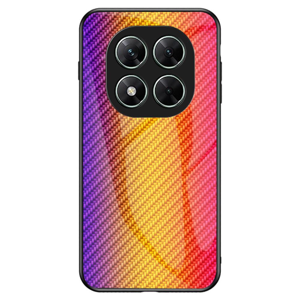 

Чехол для Xiaomi Poco X7 5G/Redmi Note 14 Pro 5G Закаленное стекло Противоударный Чехол для телефона Golden Fiber