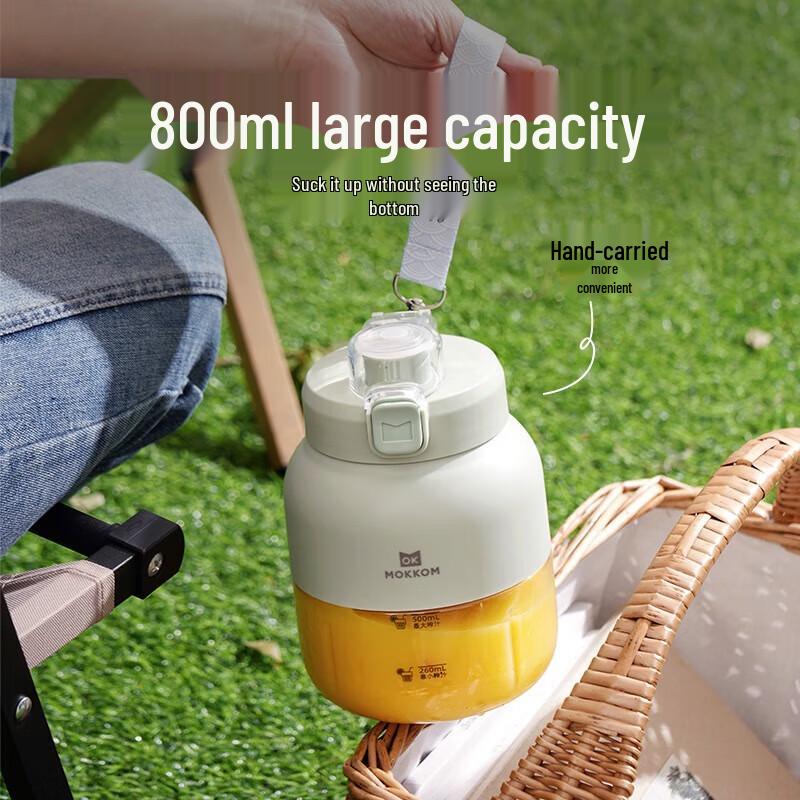 Mokkom Portable Mini Blender Juicer CN plug (adapter included)