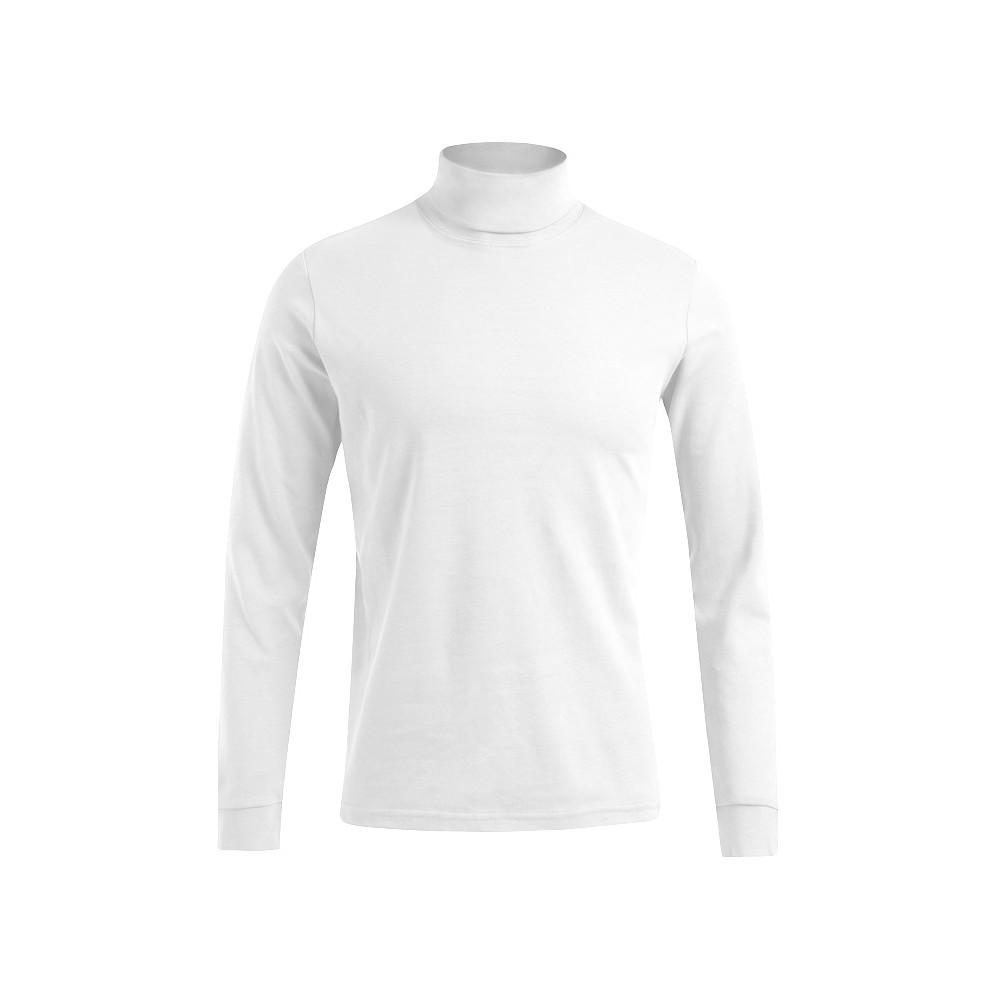 Promodoro Mens Turtle Neck Long-Sleeved T-Shirt