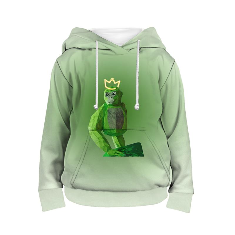 Gorilla Tag Monke Sweatshirts Autumn Baby Kids Tops Monkey Casual Sports Long Sleeve Clothing Sports Kids Boy Girl Toddler Hoodies