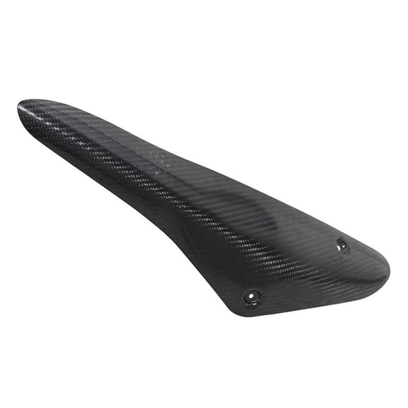 Precise Motorcycle Real Carbon Fiber Exhaust Pipe Cover Exhaust Protective Cover For DUKE 790 DUKE 890 890R 2020-2022 Accessorie Carbon Fiber Pattern
